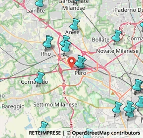 Mappa 20016 Pero MI, Italia (5.5585)