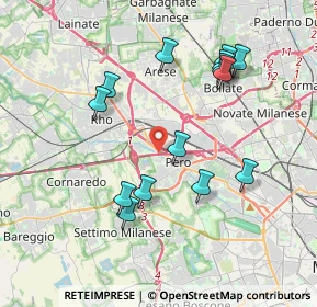 Mappa 20016 Pero MI, Italia (3.785)