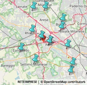 Mappa 20016 Pero MI, Italia (3.76929)
