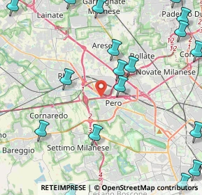 Mappa 20016 Pero MI, Italia (6.32474)
