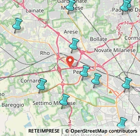 Mappa 20016 Pero MI, Italia (6.02846)