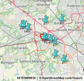 Mappa 20016 Pero MI, Italia (3.06727)