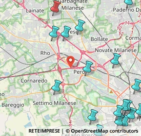 Mappa 20016 Pero MI, Italia (6.7505)