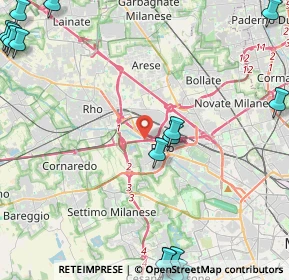 Mappa 20016 Pero MI, Italia (7.3435)
