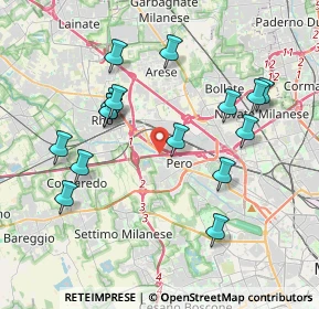 Mappa 20016 Pero MI, Italia (3.88875)