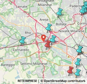 Mappa 20016 Pero MI, Italia (6.55471)