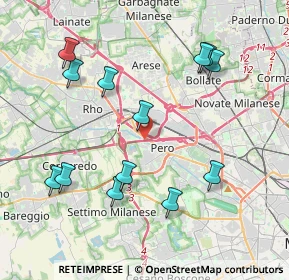 Mappa 20016 Pero MI, Italia (4.27385)