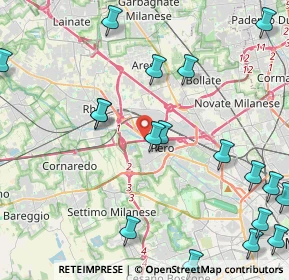 Mappa 20016 Pero MI, Italia (5.9855)