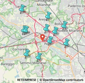 Mappa 20016 Pero MI, Italia (3.56636)