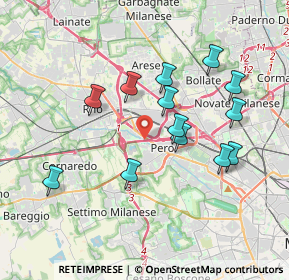 Mappa 20016 Pero MI, Italia (3.47846)