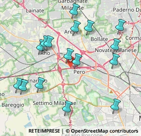 Mappa 20016 Pero MI, Italia (4.37688)