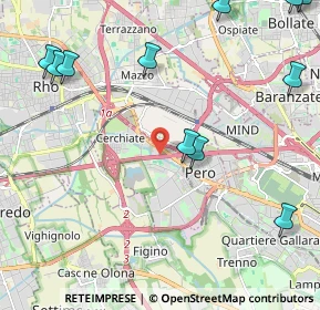 Mappa 20016 Pero MI, Italia (2.94909)