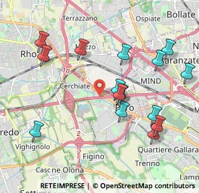 Mappa 20016 Pero MI, Italia (2.092)