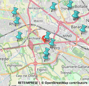 Mappa 20016 Pero MI, Italia (2.38167)