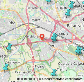 Mappa 20016 Pero MI, Italia (3.36)