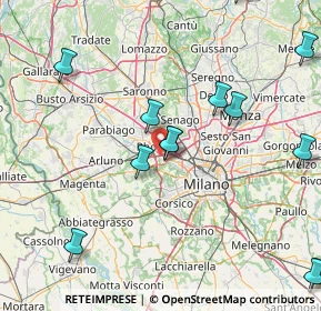 Mappa 20016 Pero MI, Italia (20.16615)