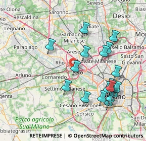 Mappa 20016 Pero MI, Italia (7.94333)