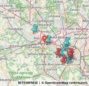 Mappa 20016 Pero MI, Italia (7.84273)