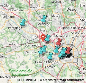 Mappa 20016 Pero MI, Italia (8.226)