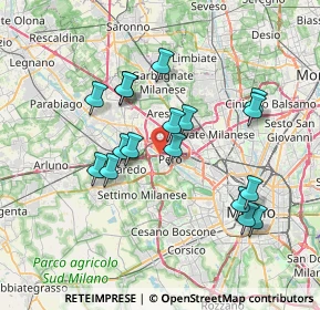 Mappa 20016 Pero MI, Italia (6.71412)