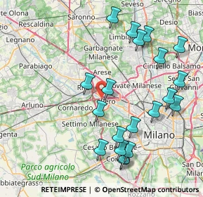 Mappa 20016 Pero MI, Italia (8.871)