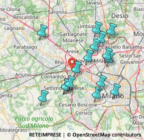 Mappa 20016 Pero MI, Italia (7.10938)
