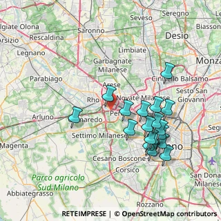 Mappa 20016 Pero MI, Italia (7.50167)