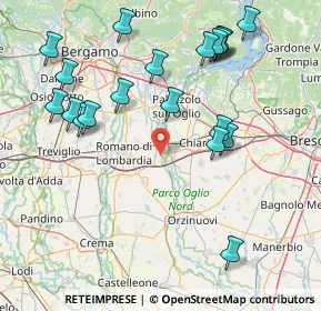 Mappa Via Volta Alessandro, 24054 Calcio BG, Italia (18.1525)