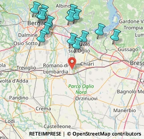 Mappa Via Volta Alessandro, 24054 Calcio BG, Italia (18.674)
