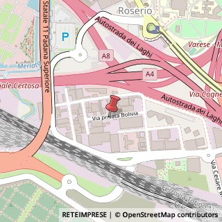 Mappa Via Privata Bolivia, 9, 20157 Milano, Milano (Lombardia)