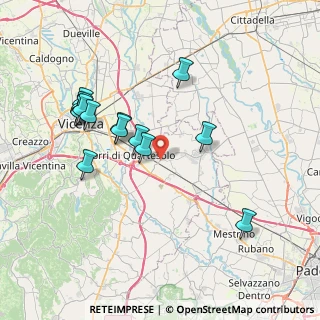 Mappa Via Riale, 36040 Grumolo delle Abbadesse VI, Italia (7.52143)