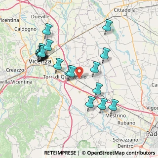 Mappa Via Riale, 36040 Grumolo delle Abbadesse VI, Italia (7.9465)