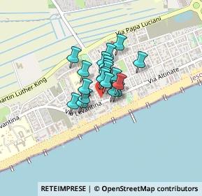 Mappa Via Valdobbiadene, 30016 Lido di Jesolo VE, Italia (0.2125)