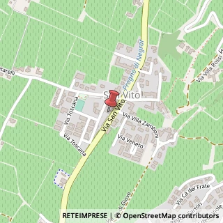 Mappa Via San Vito, 36, 37024 Negrar, Verona (Veneto)
