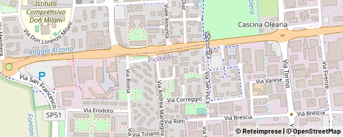 Mappa Pioltello