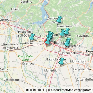 Mappa Via Santa Maria Crocifissa di Rosa, 25039 Travagliato BS, Italia (10.5)