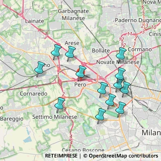 Mappa E64, 20016 Pero MI, Italia (3.85308)