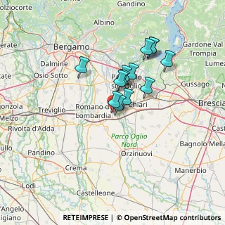 Mappa Via maestri dell lavoro, 24054 Calcio BG, Italia (10.53769)