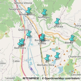 Mappa Via San Marco, 10013 Borgofranco d'Ivrea TO, Italia (2.02364)