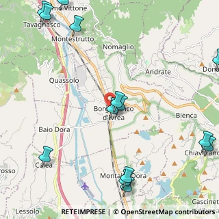 Mappa Via San Marco, 10013 Borgofranco d'Ivrea TO, Italia (3.06571)