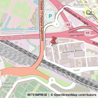 Mappa Via Privata Venezia Giulia, 19, 20157 Milano, Milano (Lombardia)