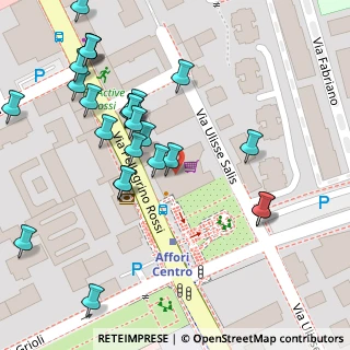 Mappa Affori Centro, 20161 Milano MI, Italia (0.07407)
