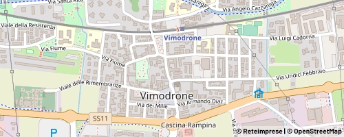 Mappa Vimodrone