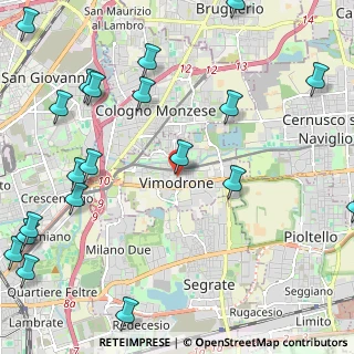 Mappa Via S. Remigio, 20090 Vimodrone MI, Italia (3.1235)