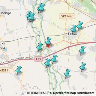 Mappa 25030 Urago D'oglio BS, Italia (5.14333)