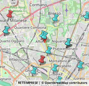 Mappa Via Privata Alberto Cavalletto, 20161 Milano MI, Italia (2.58222)