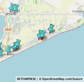 Mappa Via Altinate 2° Accesso al Mare, 30016 Jesolo VE, Italia (2.34857)