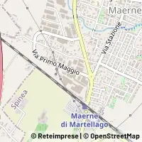 Karte Martellago