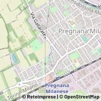 Hartă Pregnana Milanese