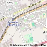 Mapa Altavilla Vicentina